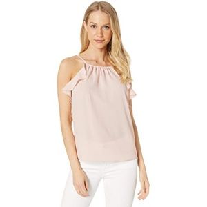 1. State Women's Sleeveless Blouse in Blush XS